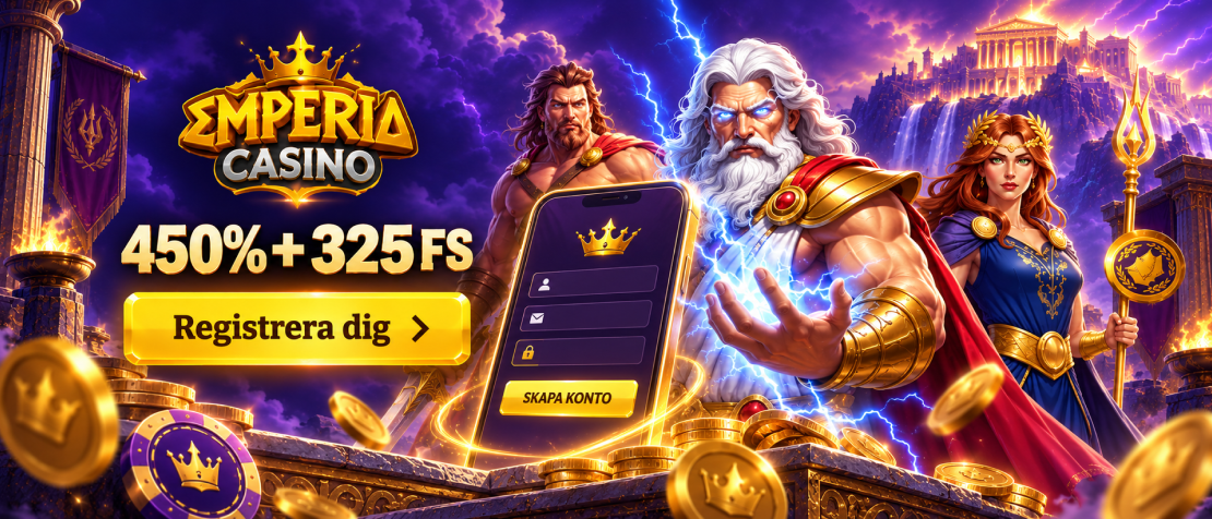 Så registrerar du dig hos Emperia Casino
